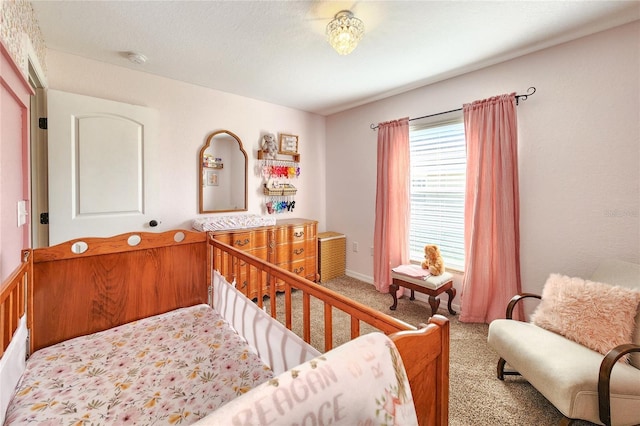 bedroom featuring carpet floors