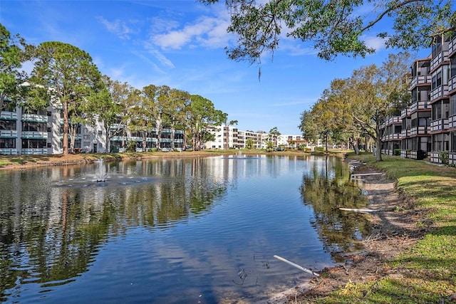 property view of water