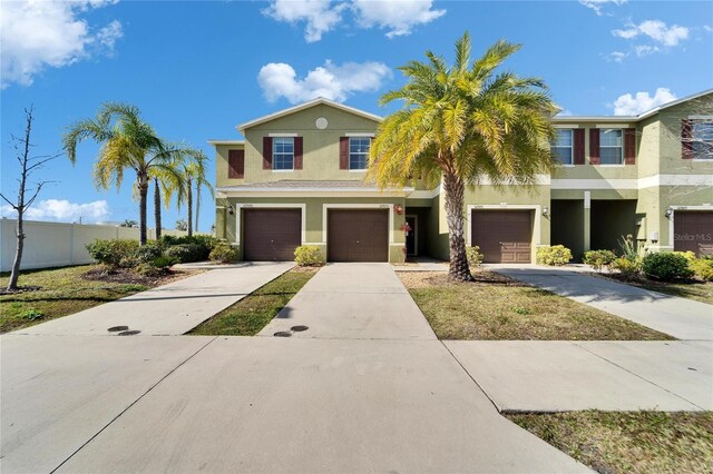 12973 Dream Catcher Way, Riverview, FL 33579 - view of front of house featuring a garage