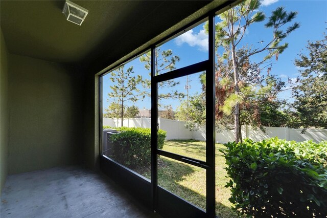 12973 Dream Catcher Way, Riverview, FL 33579 - view of unfurnished sunroom