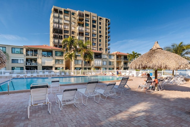 view of swimming pool