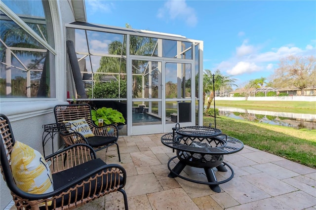 view of patio