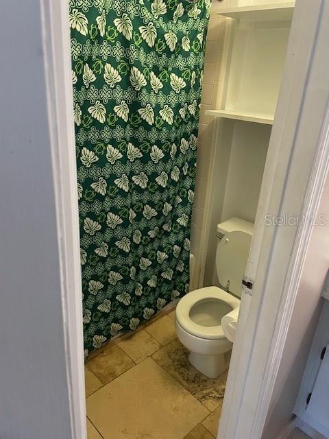 bathroom with toilet