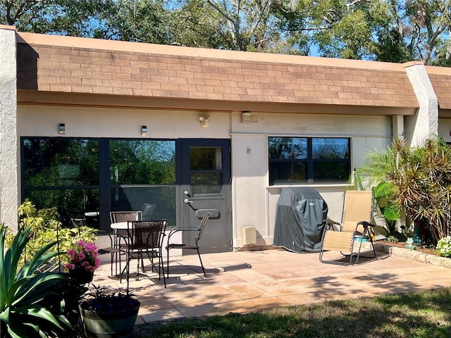 view of patio / terrace with grilling area