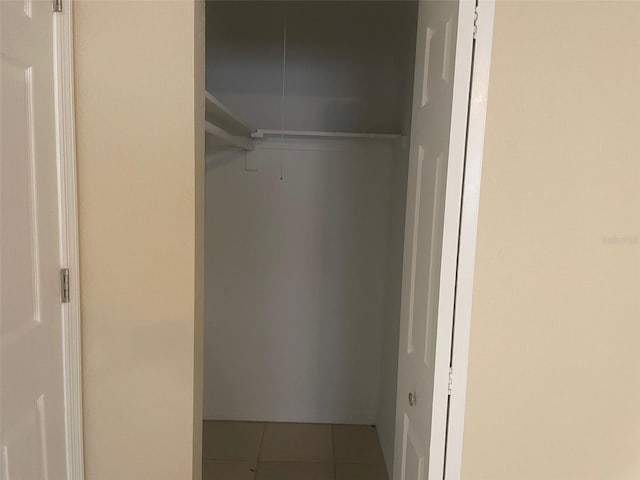 view of closet