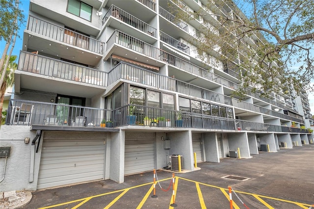 view of property featuring central AC