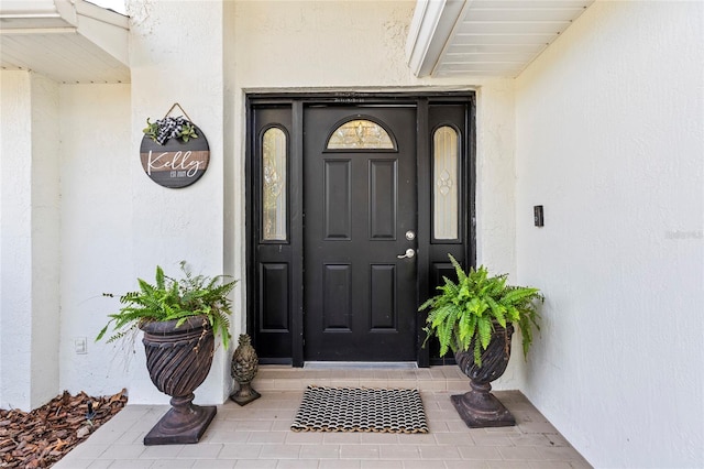 view of property entrance