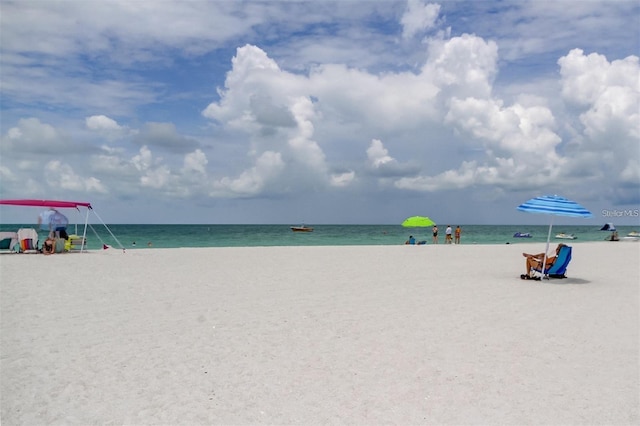 5396 Gulf Blvd Unit 110, St Pete Beach, FL 33706 - water view with nearby beach