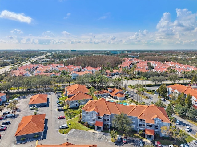 birds eye view of property featuring a residential view