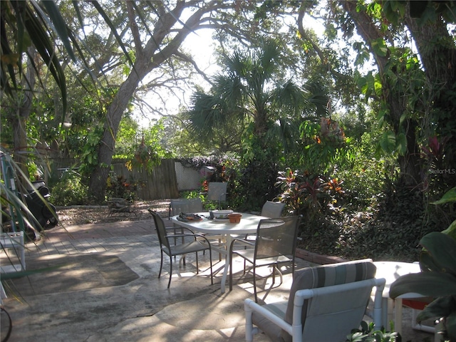 view of patio