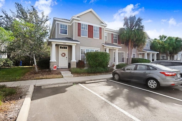 view of townhome / multi-family property