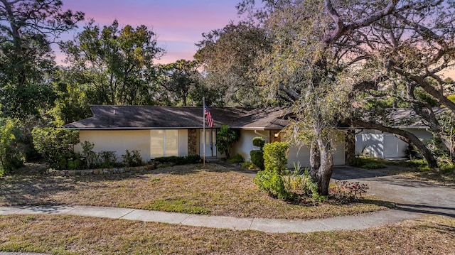 view of ranch-style house