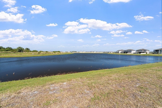 view of water feature