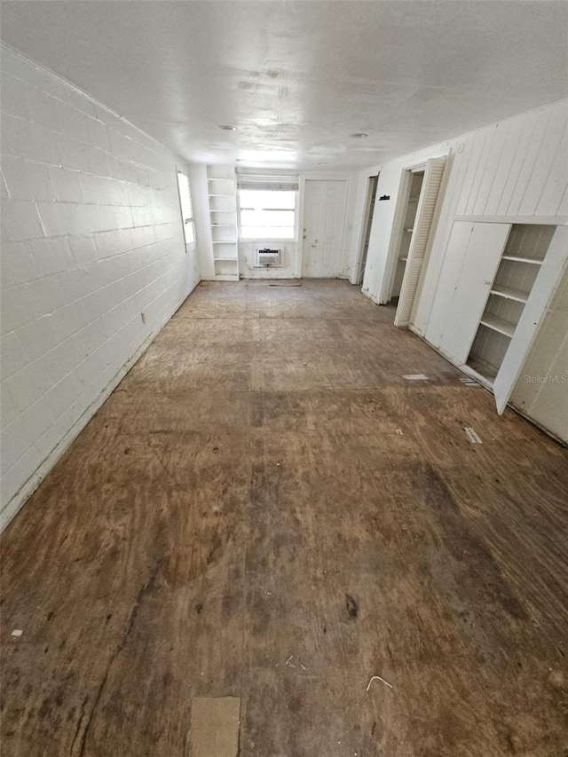 view of unfurnished living room