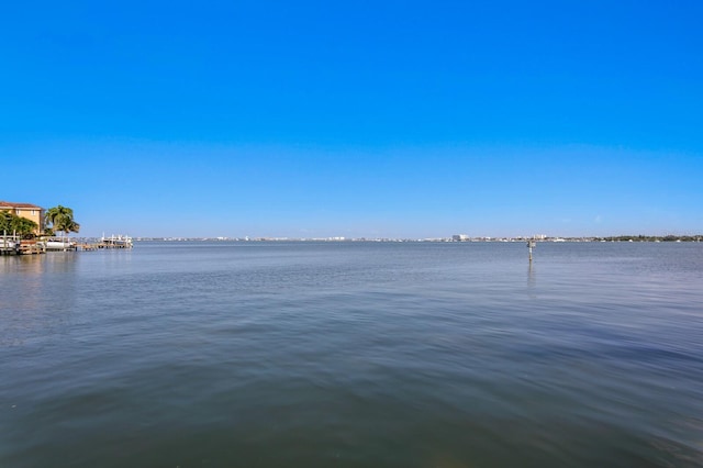 view of water feature