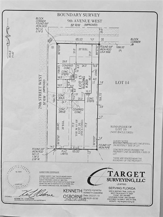 2829 9th Ave W, Bradenton, FL 34205 - view of layout
