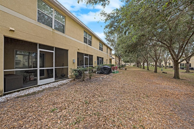 10944 Keys Gate Dr, Riverview, FL 33579 - view of yard with a sunroom