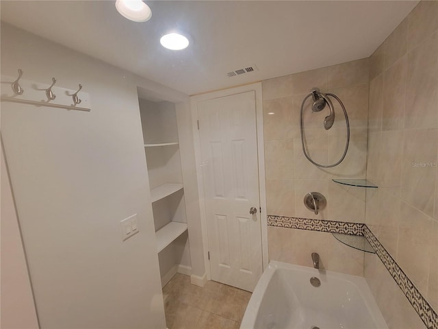 bathroom featuring tile patterned floors