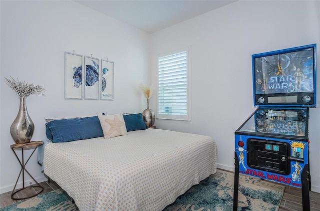 811 Winterside Dr, Apollo Beach, FL 33572 - bedroom with baseboards and wood finished floors