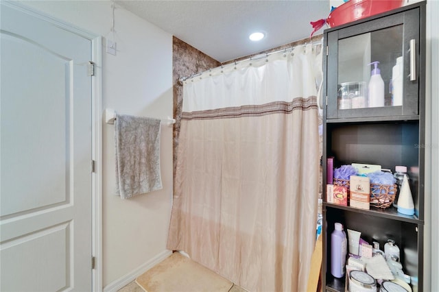 bathroom featuring tile patterned floors