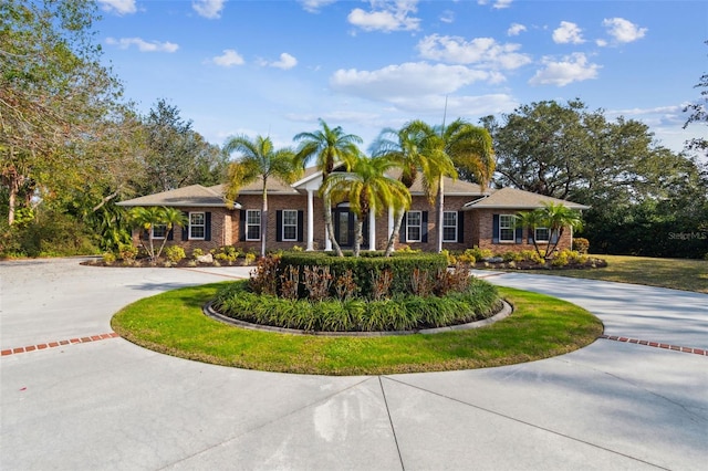 view of ranch-style house