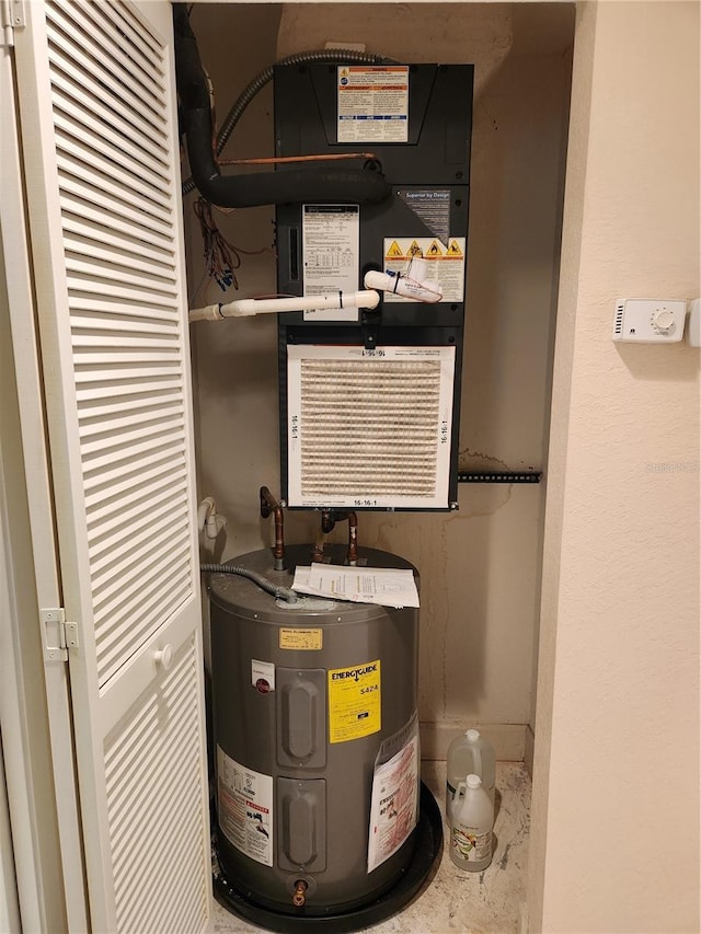 utilities with water heater