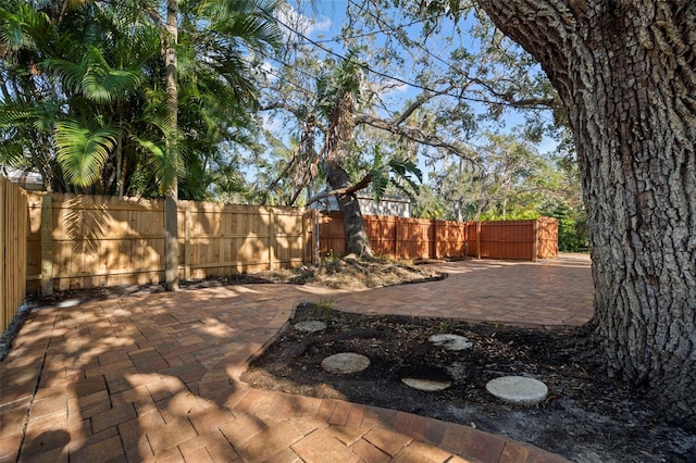 exterior space with a patio area