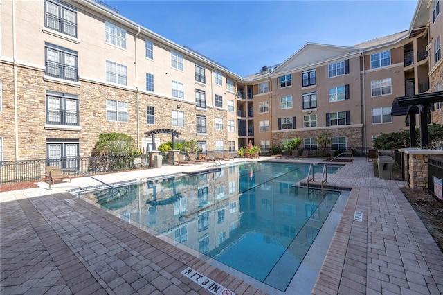 4221 W Spruce St Unit 1325, Tampa, FL 33607 - view of pool featuring a patio area