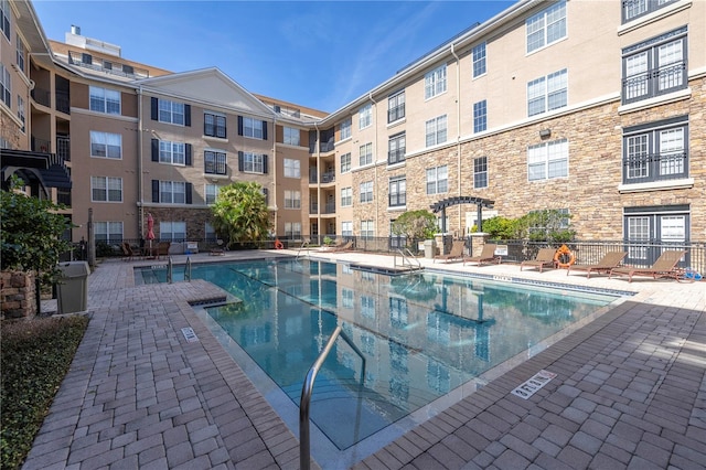 4221 W Spruce St Unit 1325, Tampa, FL 33607 - view of pool with a patio area