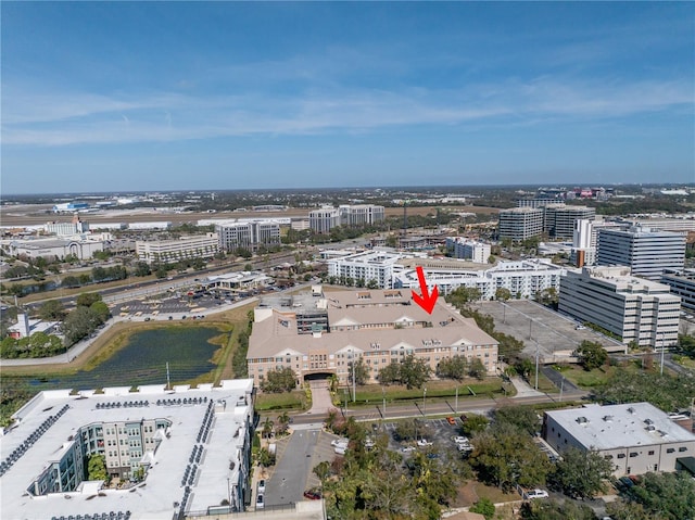4221 W Spruce St Unit 1325, Tampa, FL 33607 - drone / aerial view featuring a water view