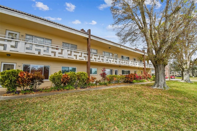 view of property