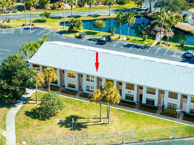 1849 Abrico Dr Unit 4, Lutz, FL 33558 - drone / aerial view of a nearby body of water