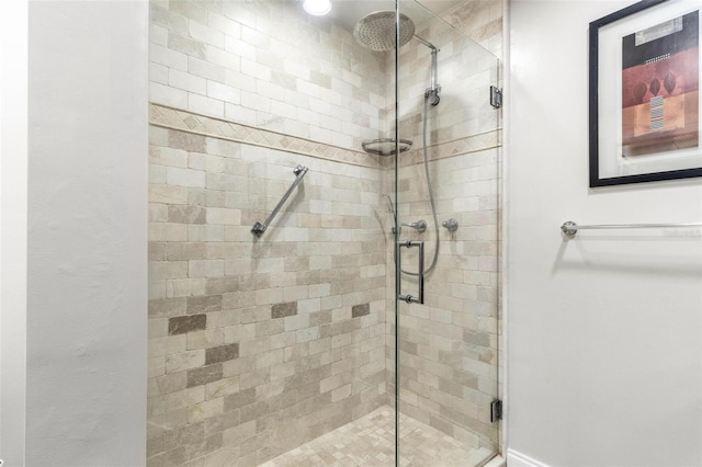 full bath with a stall shower