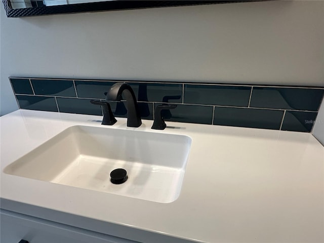 interior details with a sink