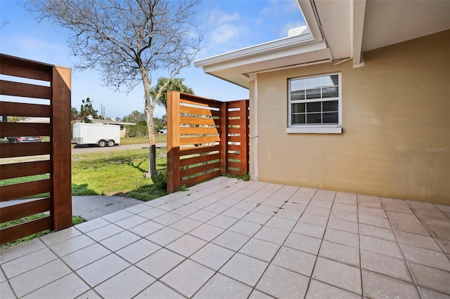 view of patio