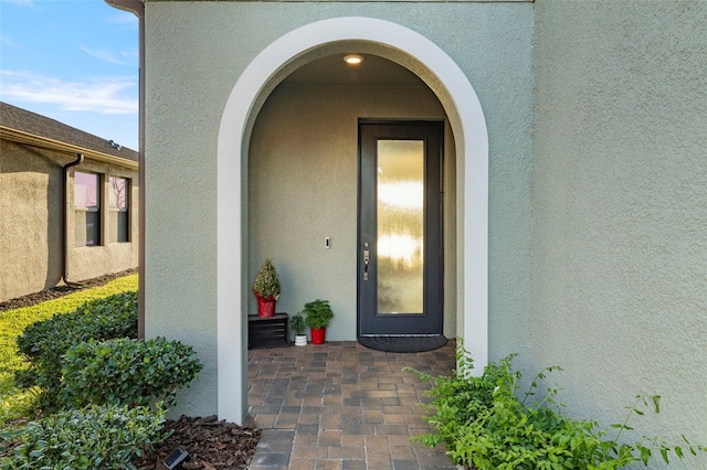 view of entrance to property