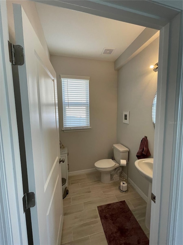 bathroom with toilet