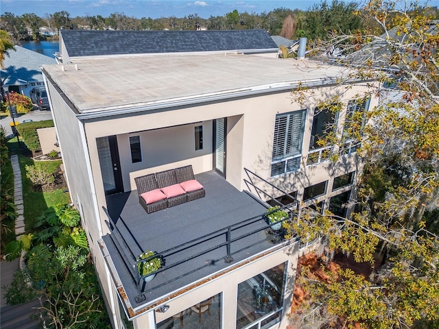 view of rear view of house