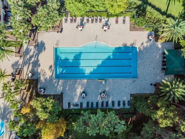 19308 Sunset Bay Dr, Land O Lakes, FL 34638 - aerial view of property and surrounding area