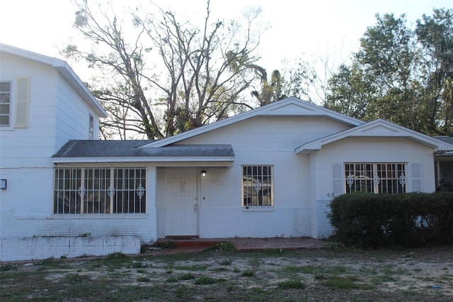 view of front of house