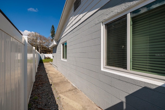 view of home's exterior