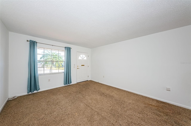 10022 Lily St N Unit N, Pinellas Park, FL 33782 - carpeted entryway featuring a textured ceiling