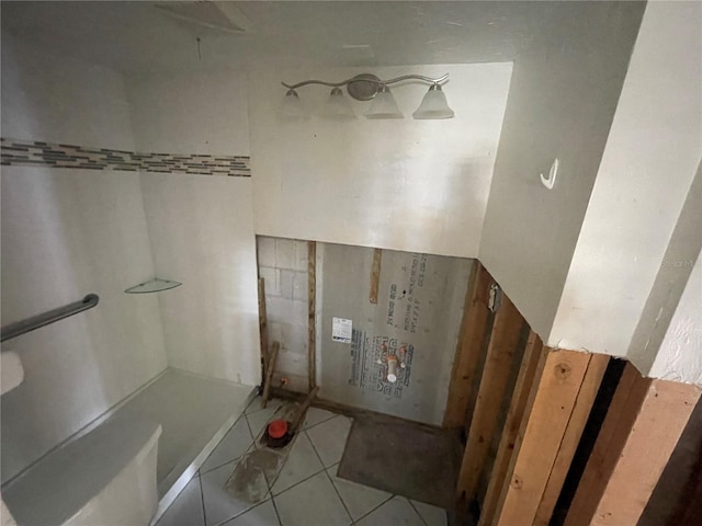 bathroom featuring tile patterned floors