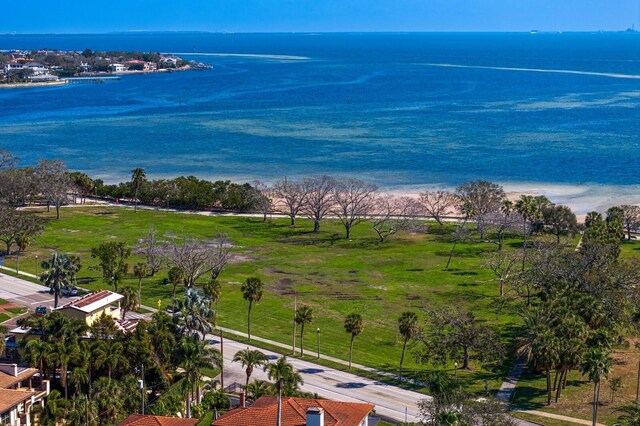1200 N Shore Dr NE Unit 204, Saint Petersburg, FL 33701 - aerial view with a water view