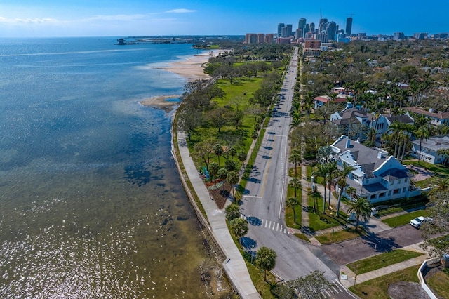 1200 N Shore Dr NE Unit 204, Saint Petersburg, FL 33701 - bird's eye view with a view of city and a water view