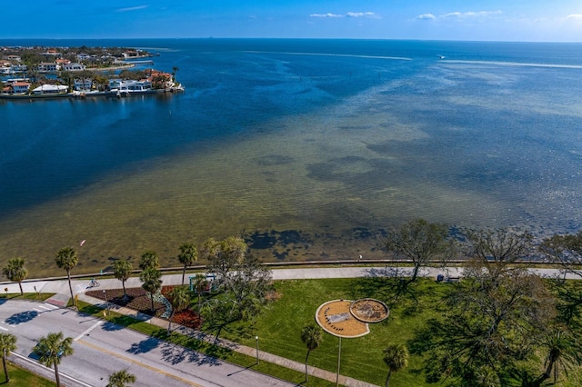 1200 N Shore Dr NE Unit 204, Saint Petersburg, FL 33701 - aerial view featuring a water view