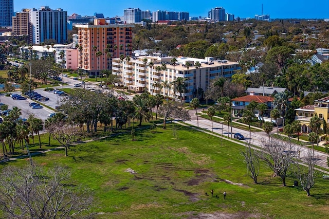 1200 N Shore Dr NE Unit 204, Saint Petersburg, FL 33701 - drone / aerial view with a city view