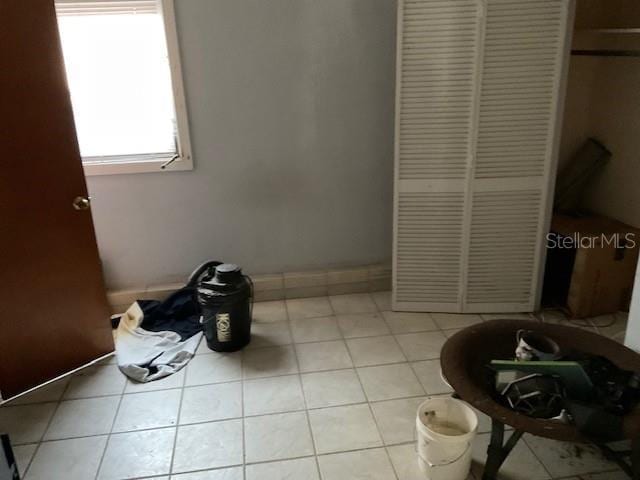 bathroom featuring tile patterned floors