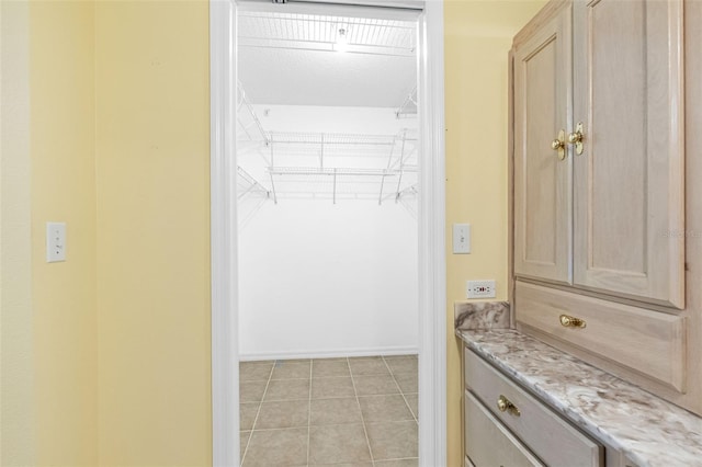 bathroom featuring tile patterned floors