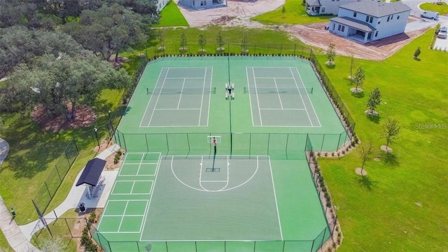 drone / aerial view